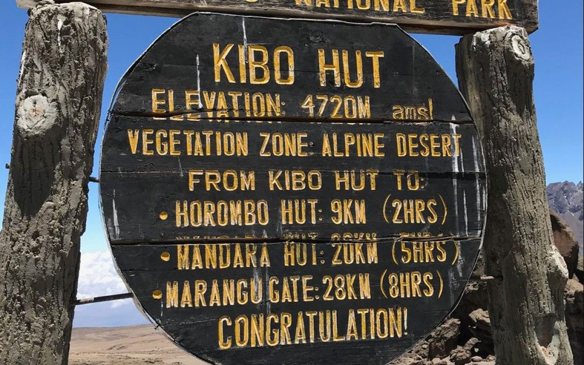 Kibo huts Kibo huts